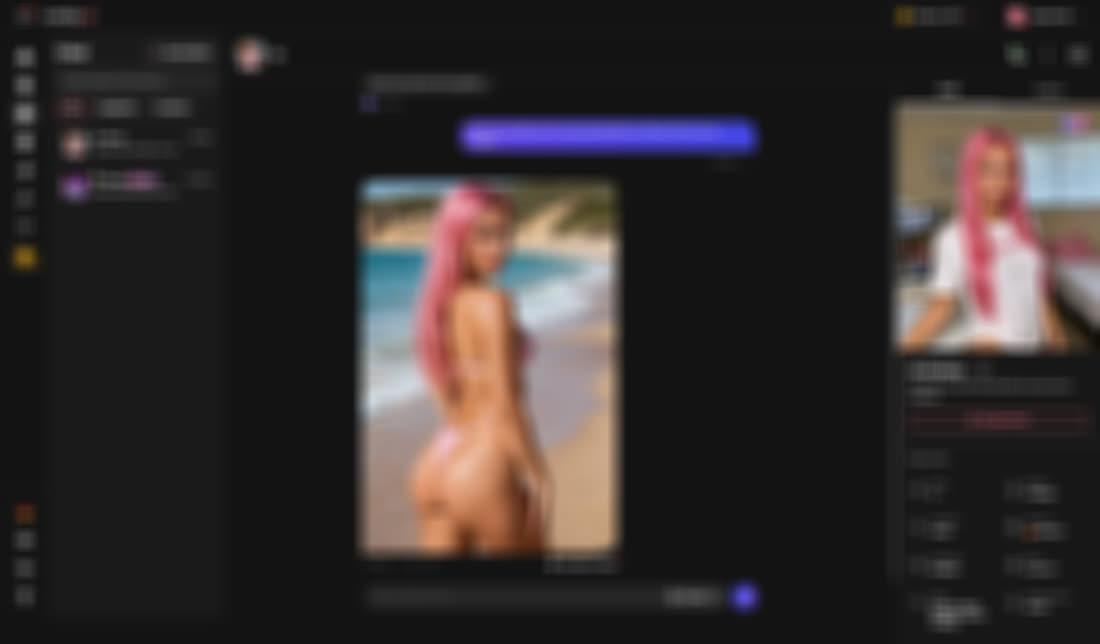 Candy AI – generiertes Bild (zensiert)